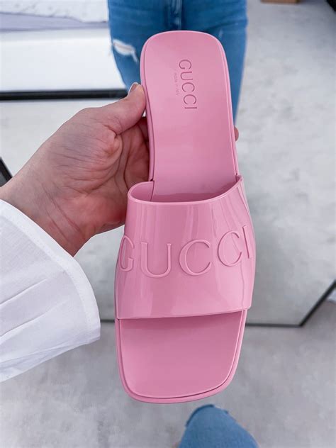 gucci jelly sandal dupe|gucci inspired sandals for women.